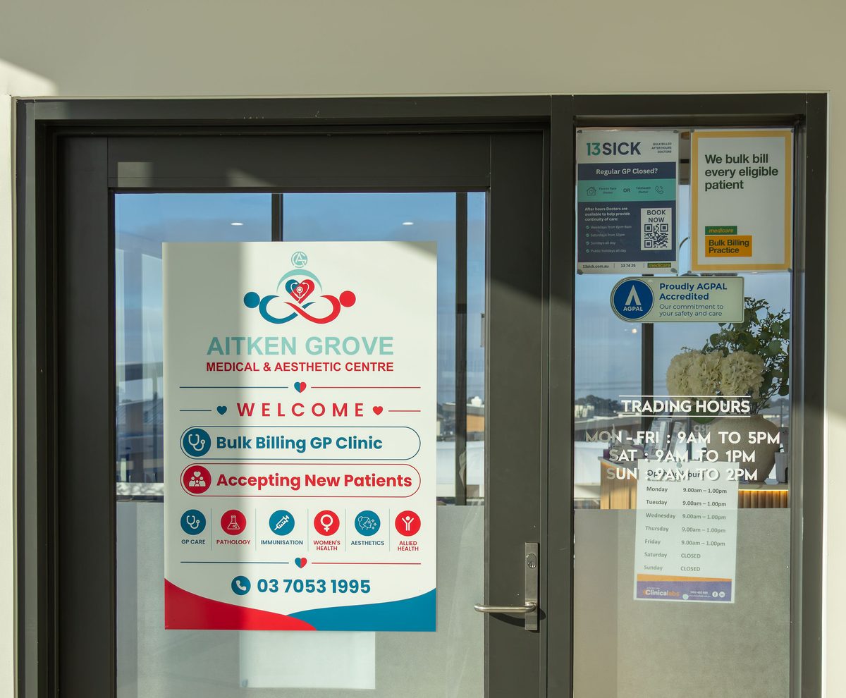 Clinic entrance